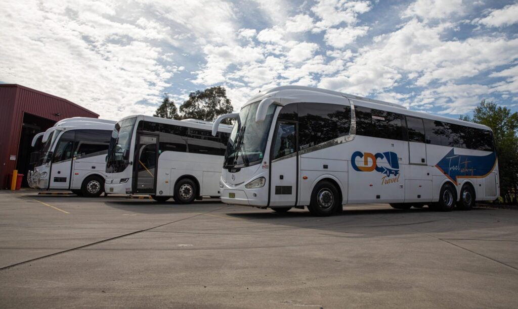 CDC Charter buses